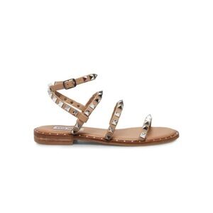Studded wrap around ankle sandals (studs look so high end!!)